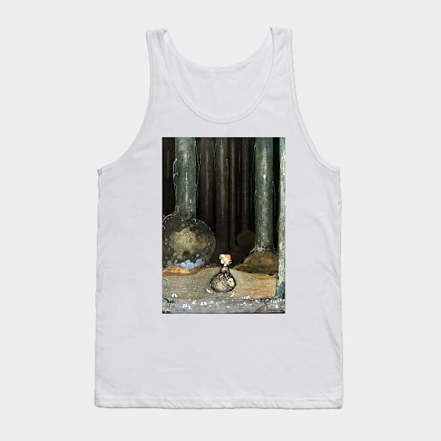 Little Red Cap Gustaf Tenggren - John Bauer Tank Top by forgottenbeauty